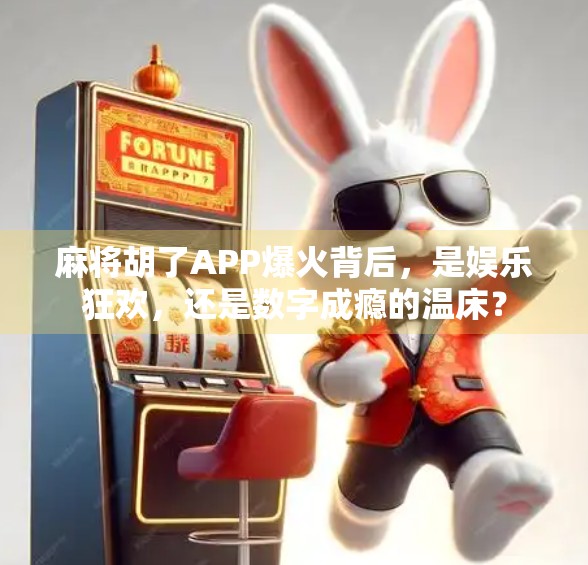 麻将胡了APP爆火背后，是娱乐狂欢，还是数字成瘾的温床？