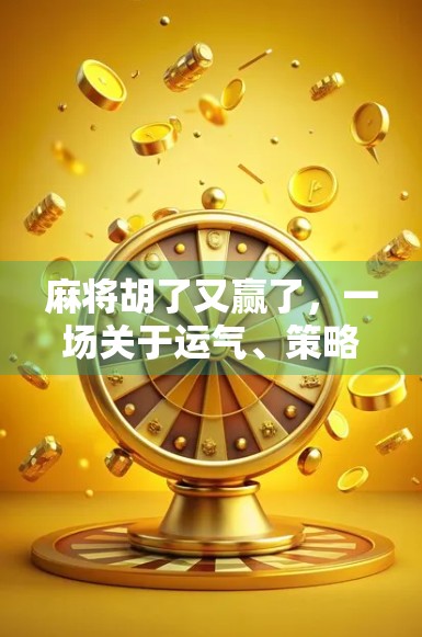 麻将胡了又赢了，一场关于运气、策略与人性的博弈