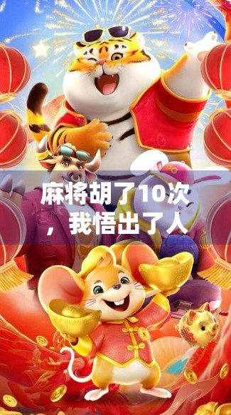 麻将胡了10次，我悟出了人生最底层的逻辑