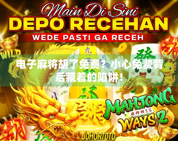 电子麻将胡了免费？小心免费背后藏着的陷阱！