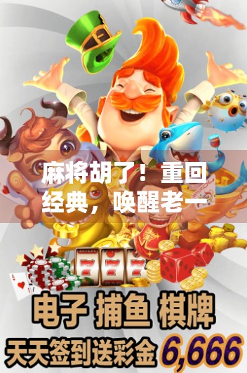 麻将胡了！重回经典，唤醒老一辈的青春记忆