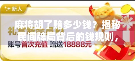 麻将胡了赔多少钱？揭秘民间牌局背后的钱规则，你真的懂吗？