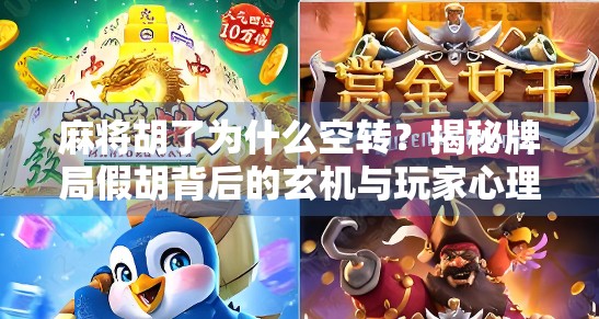 麻将胡了为什么空转？揭秘牌局假胡背后的玄机与玩家心理！