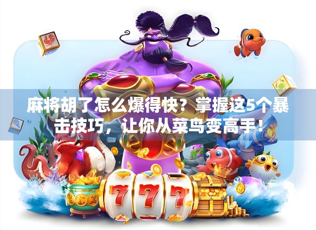 麻将胡了怎么爆得快？掌握这5个暴击技巧，让你从菜鸟变高手！