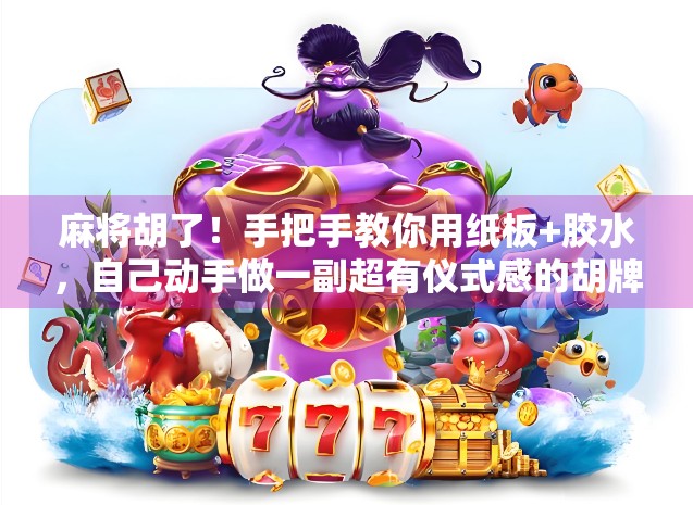 麻将胡了!手把手教你用纸板+胶水,自己动手做一副超有仪式感的胡牌神器 麻将胡了!手把手教你用纸板+胶水,自己动手做一副超有仪式感的胡牌神器