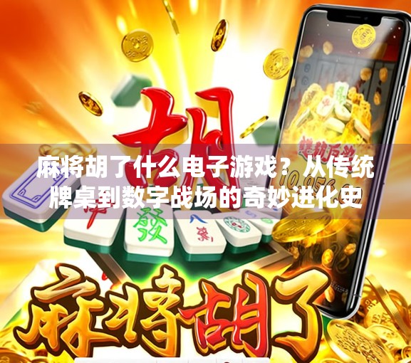 麻将胡了什么电子游戏？从传统牌桌到数字战场的奇妙进化史