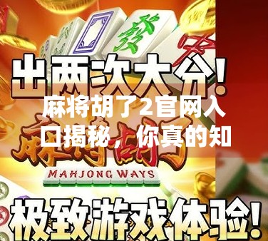 麻将胡了2官网入口揭秘，你真的知道怎么安全访问吗？