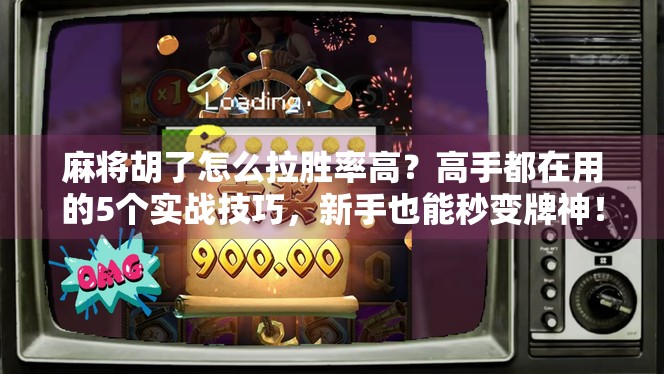 麻将胡了怎么拉胜率高？高手都在用的5个实战技巧，新手也能秒变牌神！