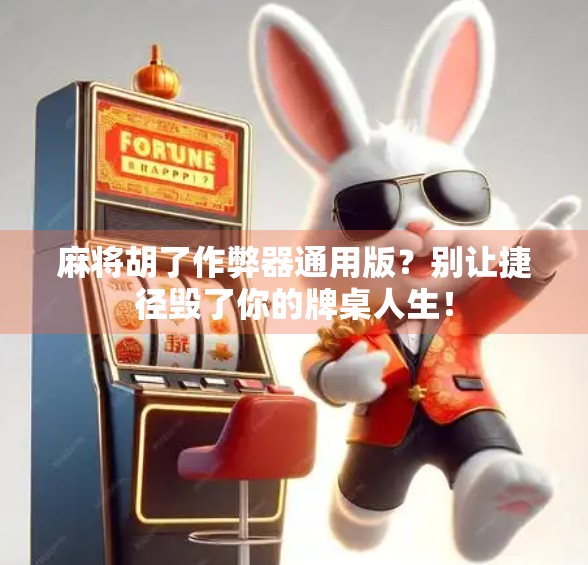 麻将胡了作弊器通用版？别让捷径毁了你的牌桌人生！