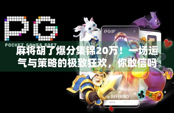麻将胡了爆分集锦20万！一场运气与策略的极致狂欢，你敢信吗？