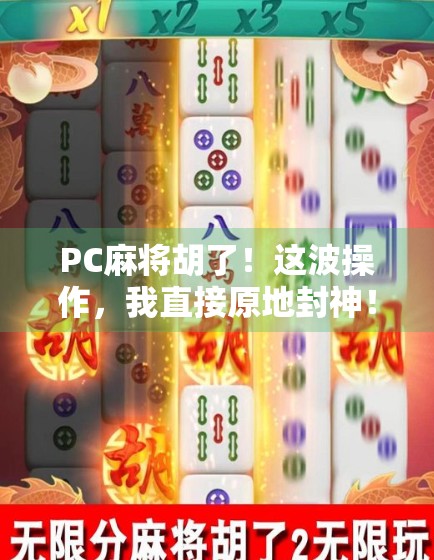 PC麻将胡了!这波操作,我直接原地封神! PC麻将胡了!这波操作,我直接原地封神!
